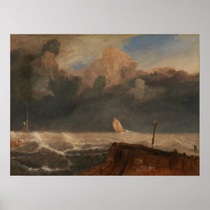 Póster Turner - Puerto Ruysdael