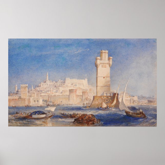 Póster Turner - Rhodes (Frente)