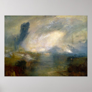 Póster Turner - Támesis sobre el puente Waterloo