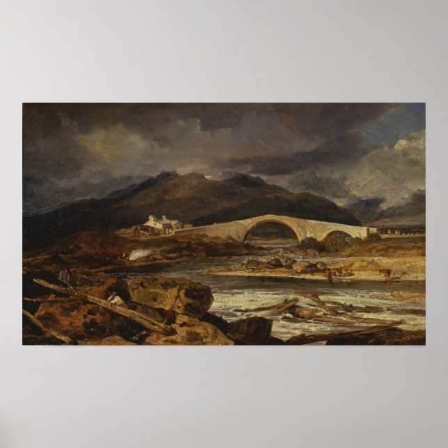 Póster Turner - Tummel Bridge Perthshire (Frente)