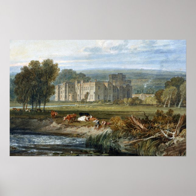 Póster Turner - Vista De Hampton Court Herefordshire (Frente)