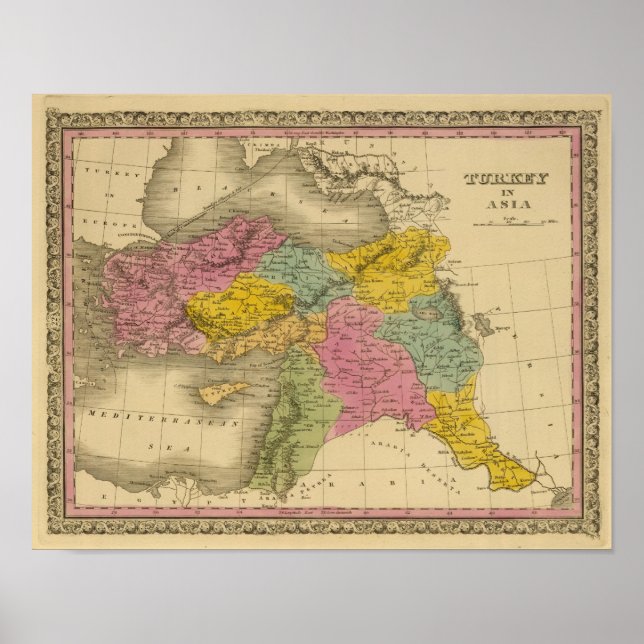 Póster Turquía en Asia 2 (Frente)