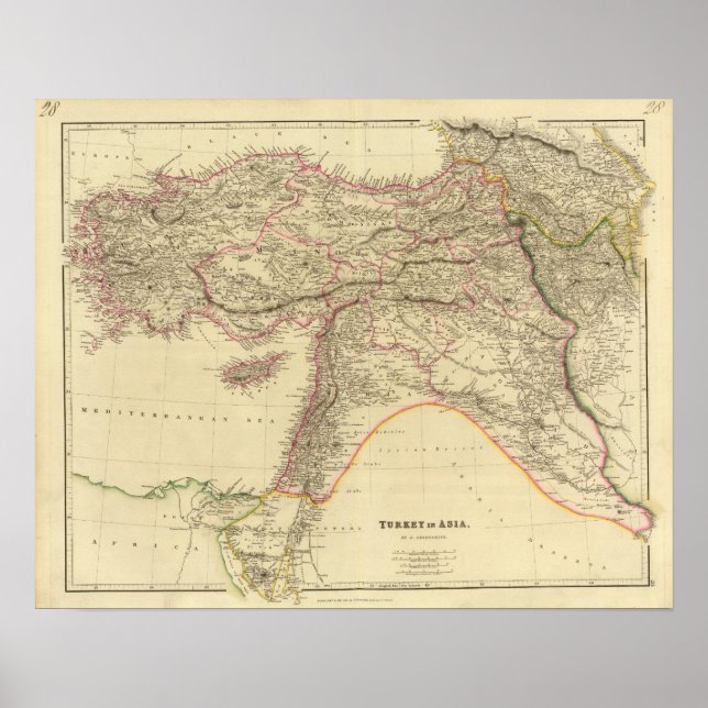 Póster Turquía en Asia 5 (Frente)