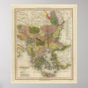 Póster Turquía En Europa