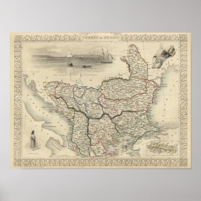Póster Turquía En Europa (Frente)