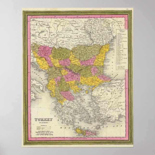 Póster Turquía En Europa 3 (Frente)