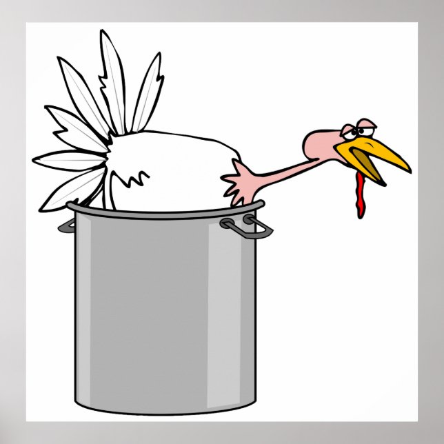 Póster Turquía En Una Cacería (Frente)