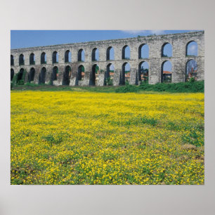 Póster Turquía, Estambul, Kemerburgaz, Uzunkemer (el