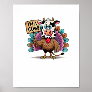 Póster Turquía Paper Bag Moo, soy una familia de acción d