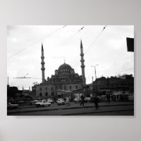 Turquía vintage Estambul La mezquita Yeni Camii