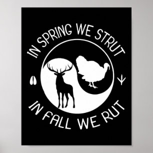 Póster Turquía Y La Cacería De Venados