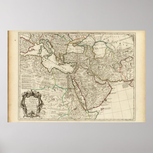 Póster Turquía y Suecia (Frente)