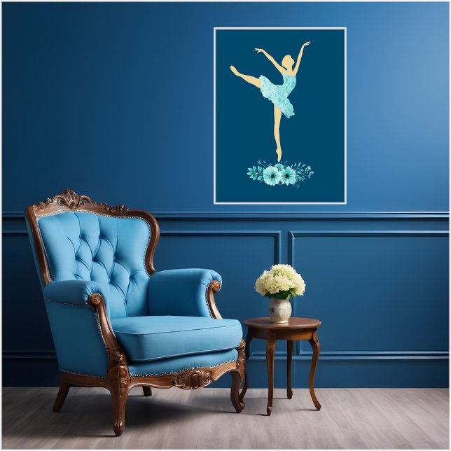 Póster Turquoise Ballerina (Subido por el creador)