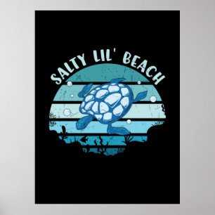 Póster Turtle Lover   Until Beach