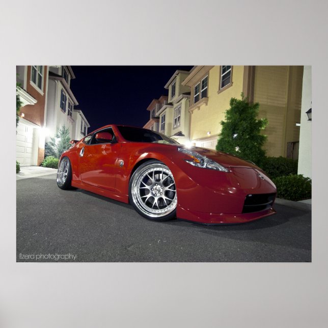 Póster Tu's 370z (Frente)