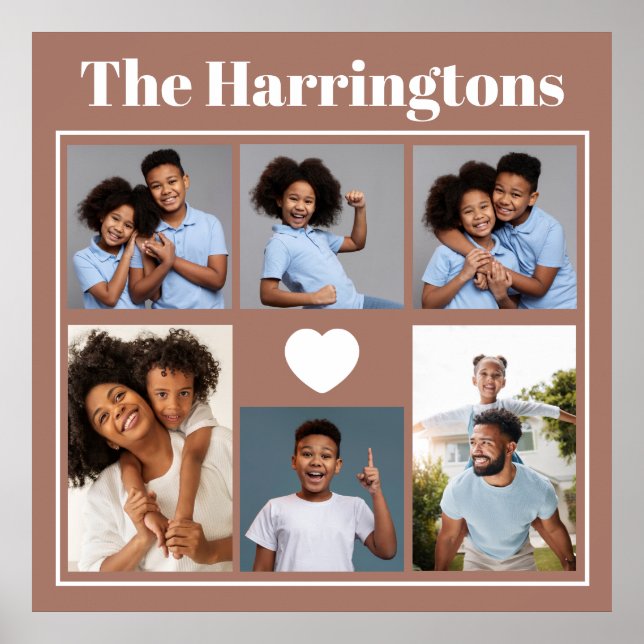 Póster TUS Fotos, Texto y Color (Frente)