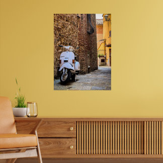 Póster Tuscany Scooter
