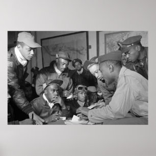 Póster Tuskegee Airmen