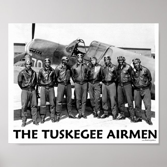 Póster Tuskegee Airmen (Frente)