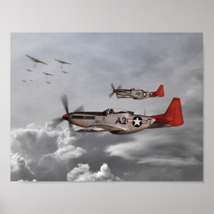 Póster Tuskegee Airmen