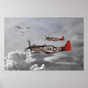 Póster Tuskegee Airmen