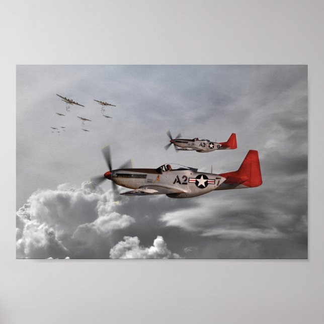 Póster Tuskegee Airmen (Frente)