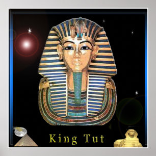 Póster Tutankamón y Egipto