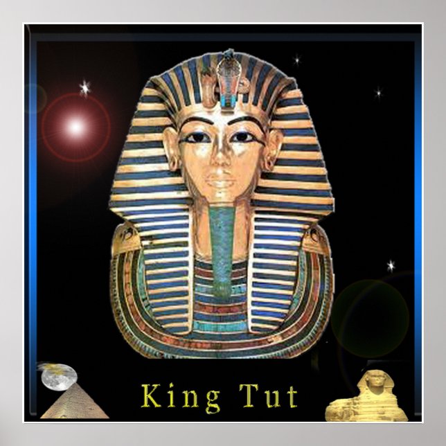 Póster Tutankamón y Egipto (Frente)
