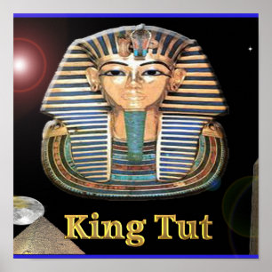 Póster Tutankamón y Egipto