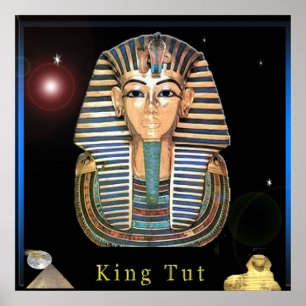 Póster Tutankamón y Egipto
