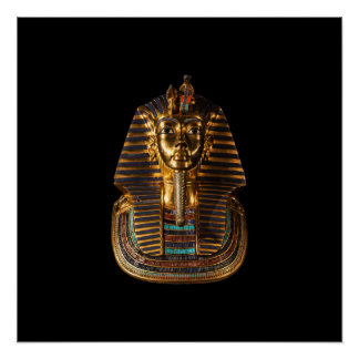 Póster Tutankhamun El Rey Egipcio - Anciano Real Maje