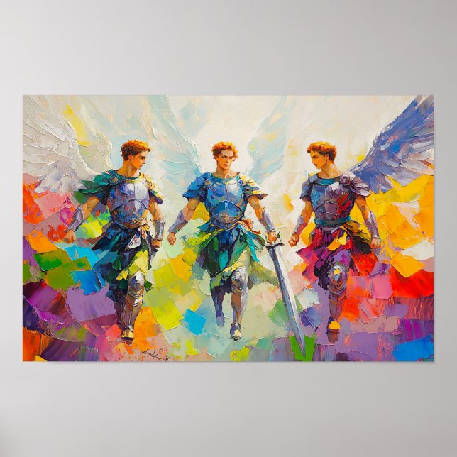 Póster Tutores de luz (Frente)