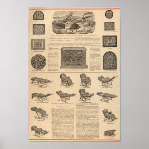 Póster Tuttle y Bailey Manufacturing Company