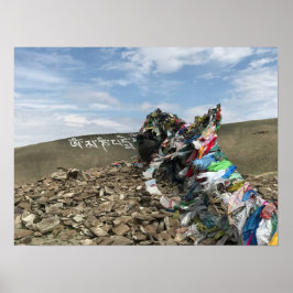 Póster Tuva - om mani padme hum - poster budista