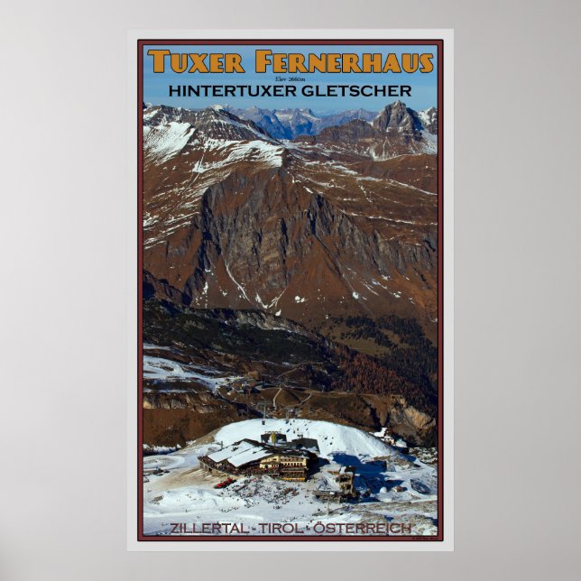 Póster Tuxer Fernerhaus (Frente)