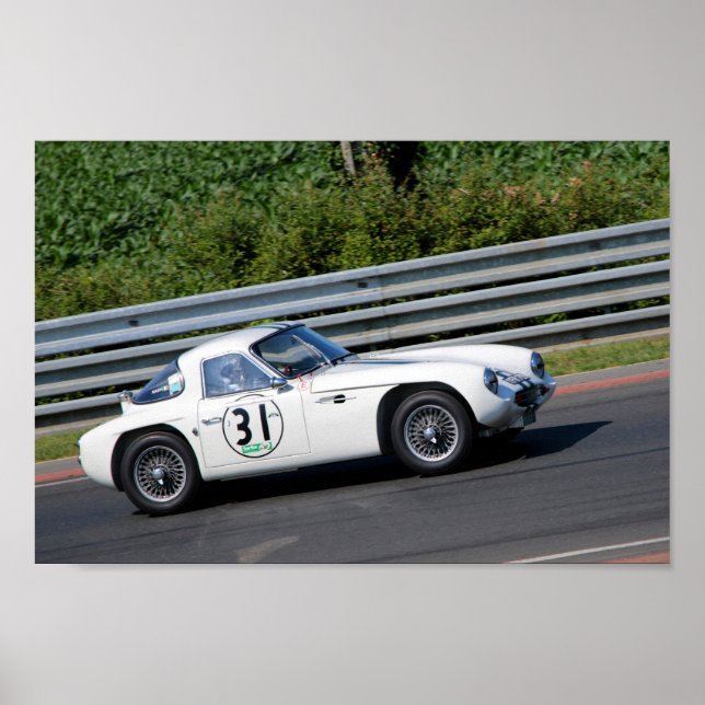 Póster TVR Grantura MK III Le Mans Classic (Frente)
