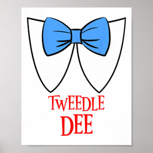 Póster Tweedle Dee Costume Halloween Fairytale Character