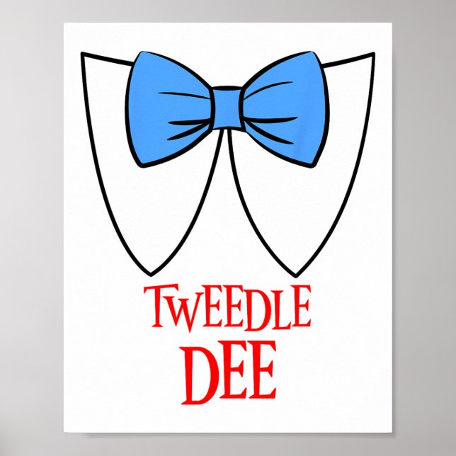 Póster Tweedle Dee Costume Halloween Fairytale Character (Frente)