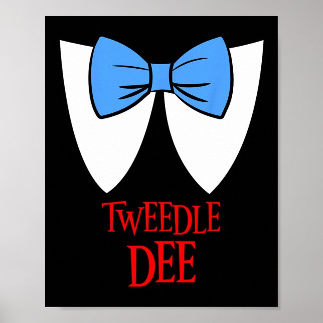 Póster Tweedle Dee Costume Halloween Fairytale Character (Frente)