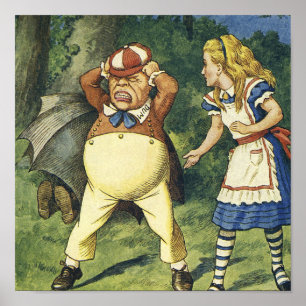 Póster Tweedle Dum Print