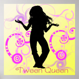 Póster Tween Queen Poster