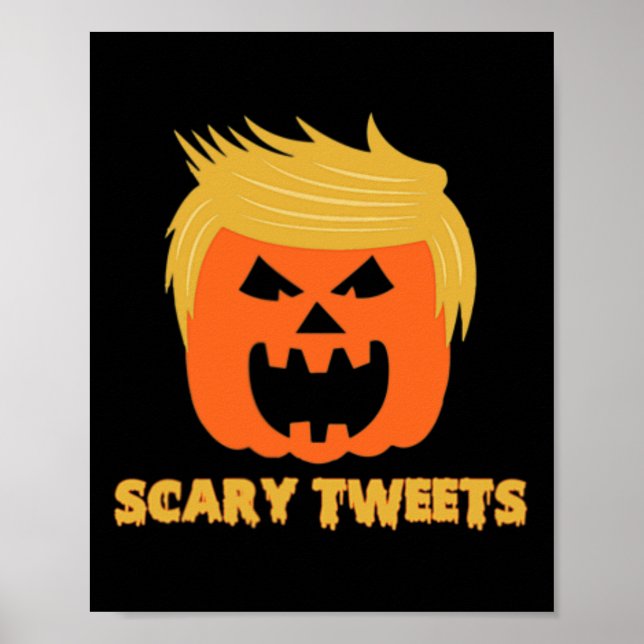 Póster Tweets de miedo  (Frente)