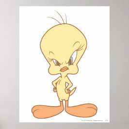 Póster Tweety Angry