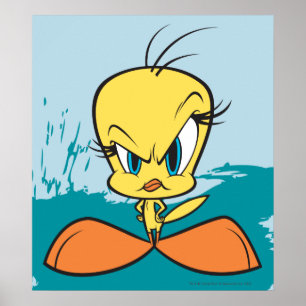 Póster TWEETY™ enojado
