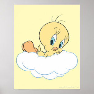 Póster Tweety In The Clouds Pose 3