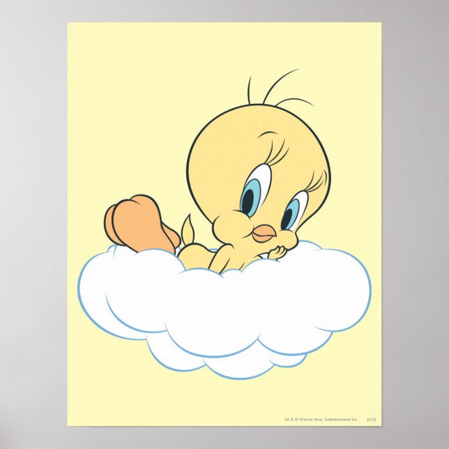 Póster Tweety In The Clouds Pose 3 (Frente)
