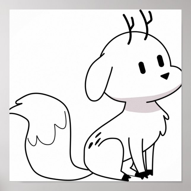 Póster Twig Deerfox Hilda (Frente)