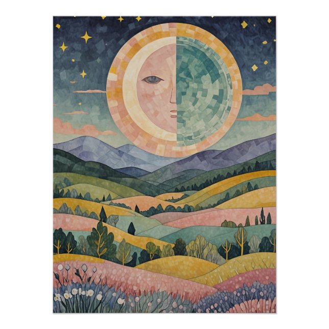 Póster Twilight Hillside (Anverso)