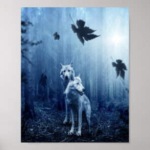 Póster Twilight Wolves