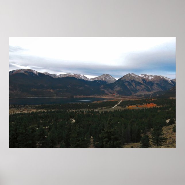 Póster Twin Lakes Colorado (Frente)